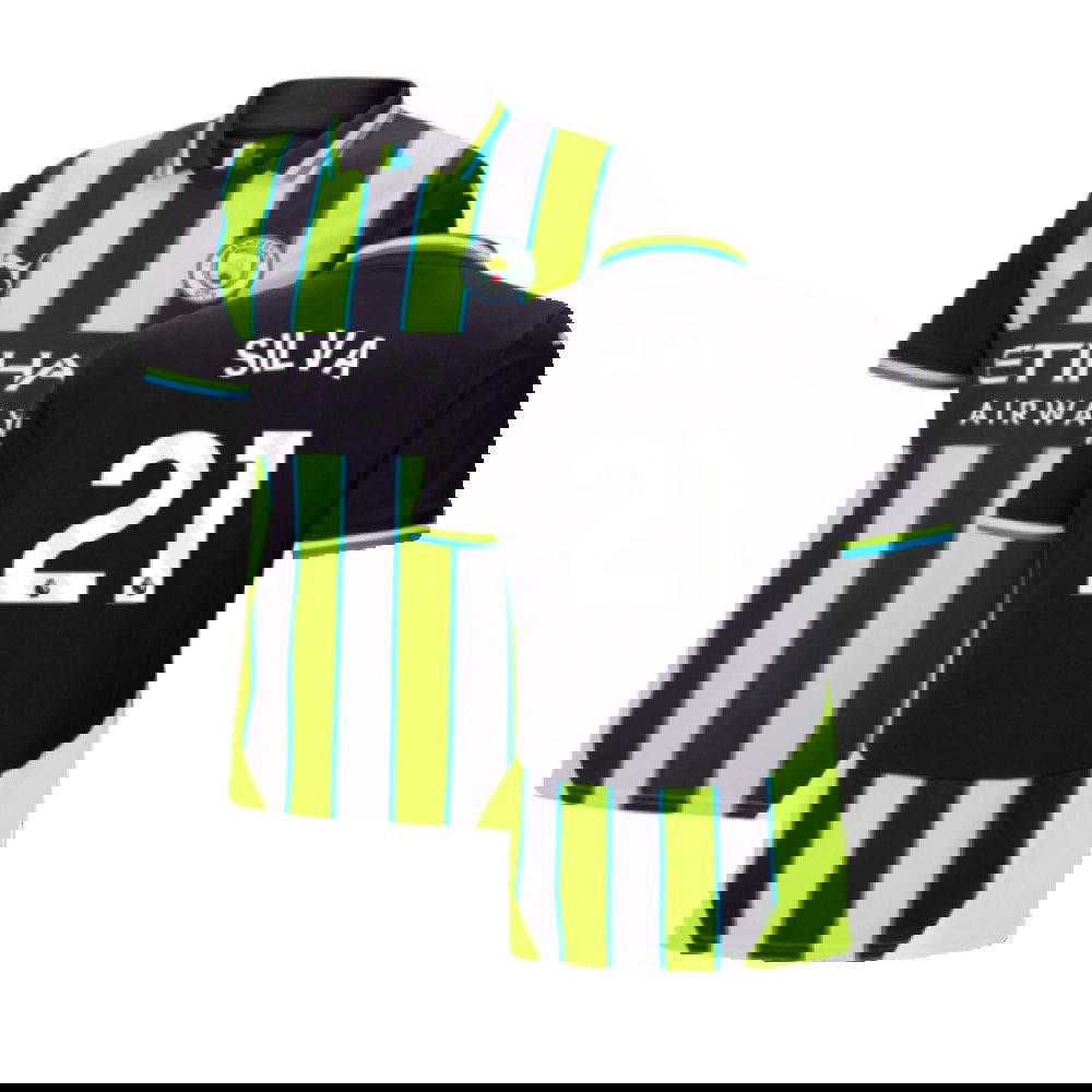 2024-2025 Man City Away Shirt (Silva 21)