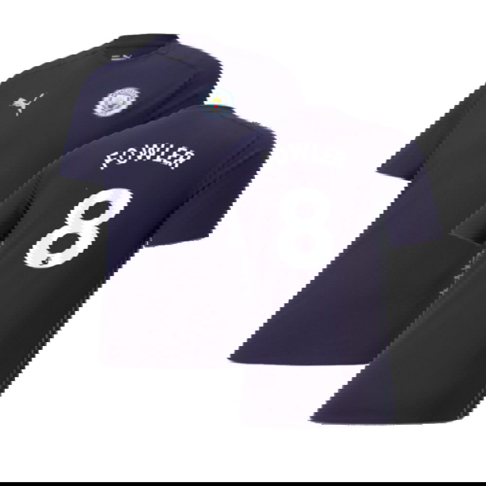 2024-2025 Man City Casuals Tee (Navy) (Fowler 8)