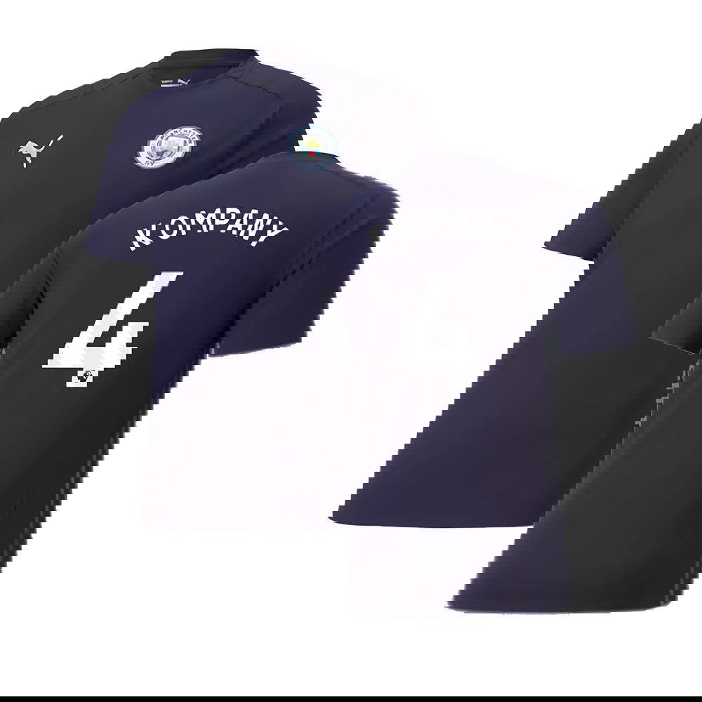 2024-2025 Man City Casuals Tee (Navy) (Kompany 4)