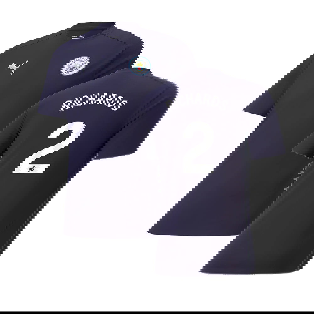 2024-2025 Man City Casuals Tee (Navy) (Richards 2)