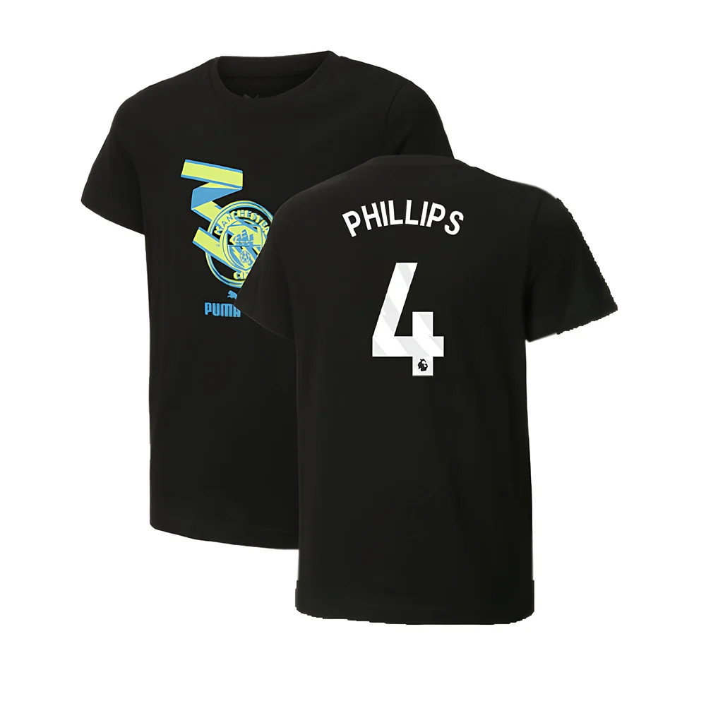 2024-2025 Man City ftblCulture Tee (Black) (Phillips 4)