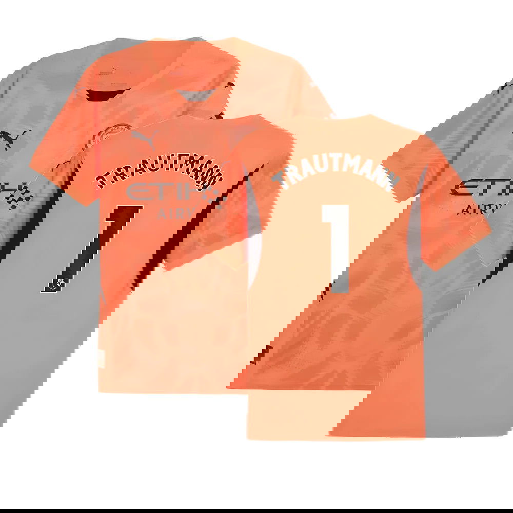 2024-2025 Man City Home Goalkeeper Shirt (Neon Sun) (Trautmann 1)
