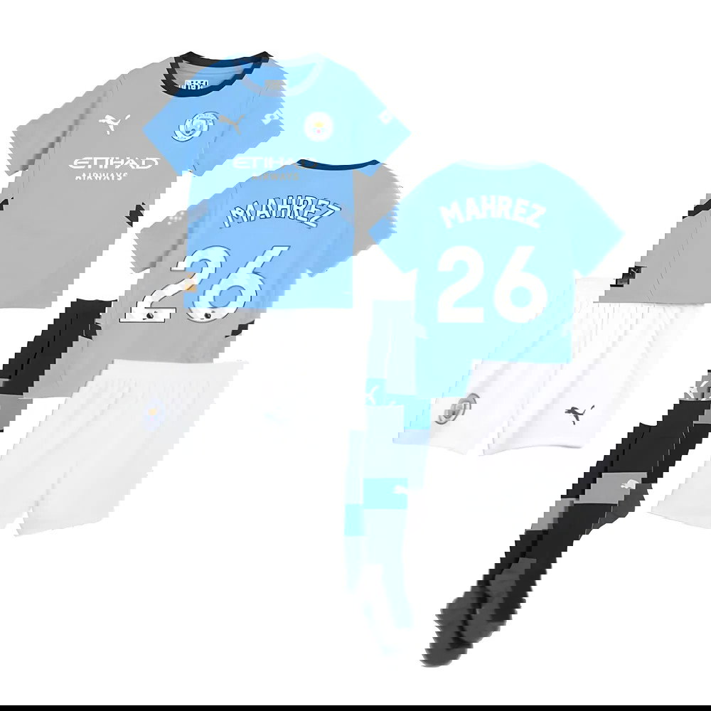 2024-2025 Man City Home Mini Kit (Mahrez 26)