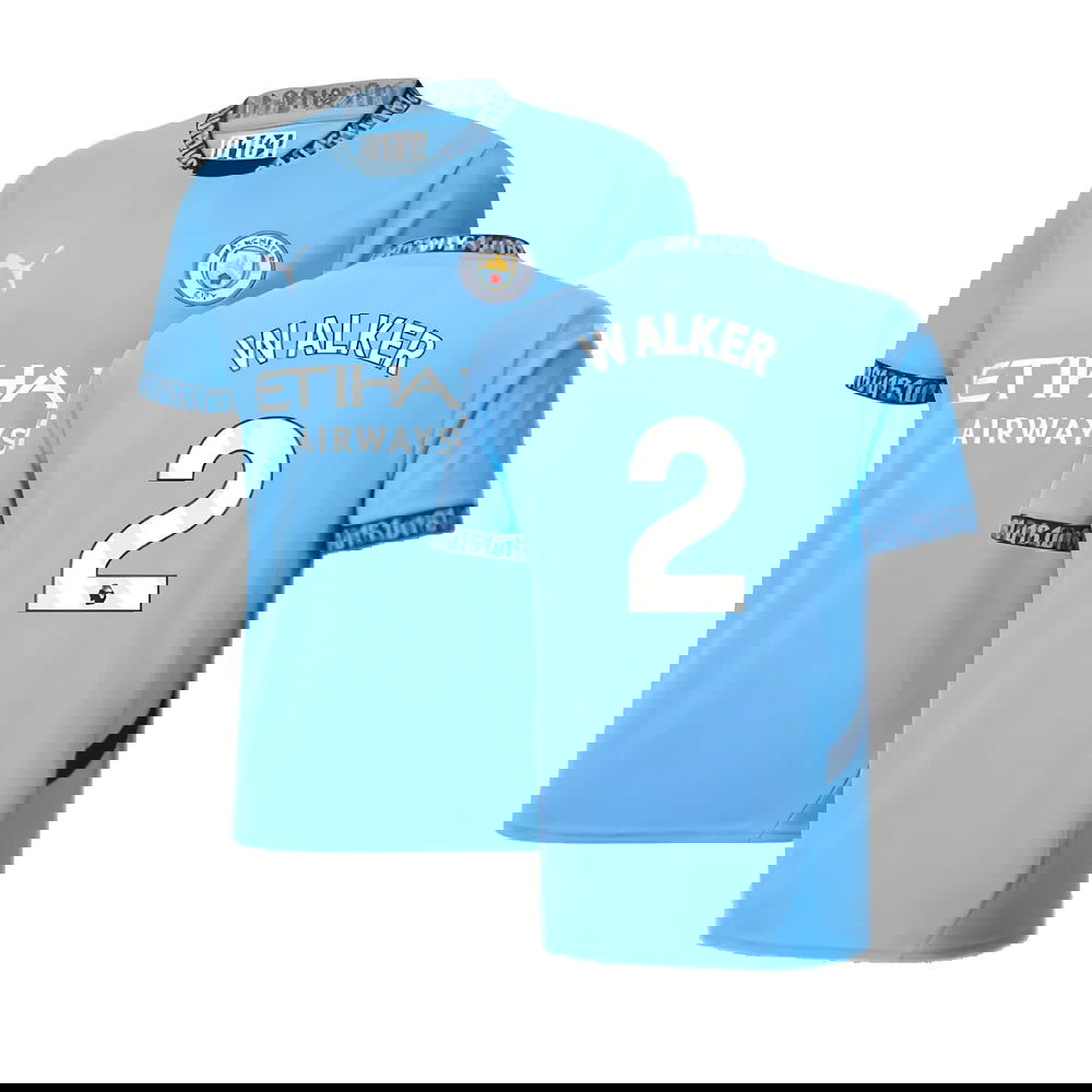 2024-2025 Man City Home Shirt (Walker 2)