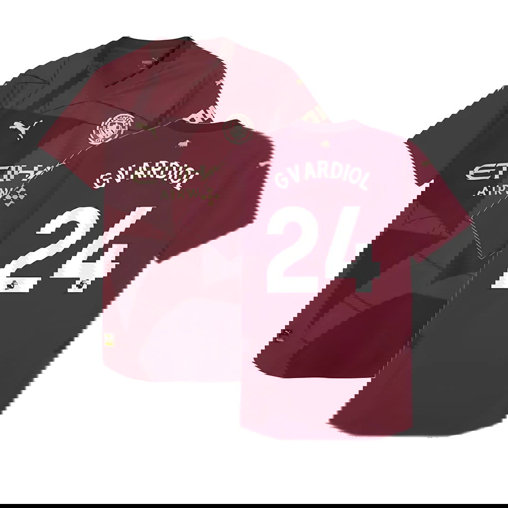 2024-2025 Man City Third Authentic Shirt (Gvardiol 24)