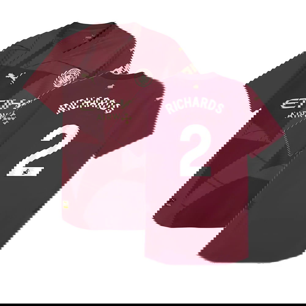 2024-2025 Man City Third Authentic Shirt (Richards 2)