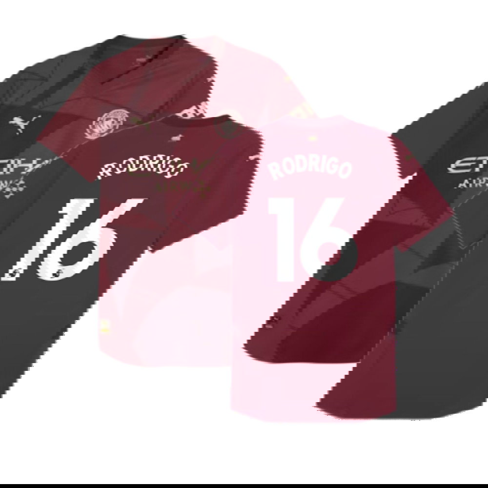 2024-2025 Man City Third Authentic Shirt (Rodrigo 16)
