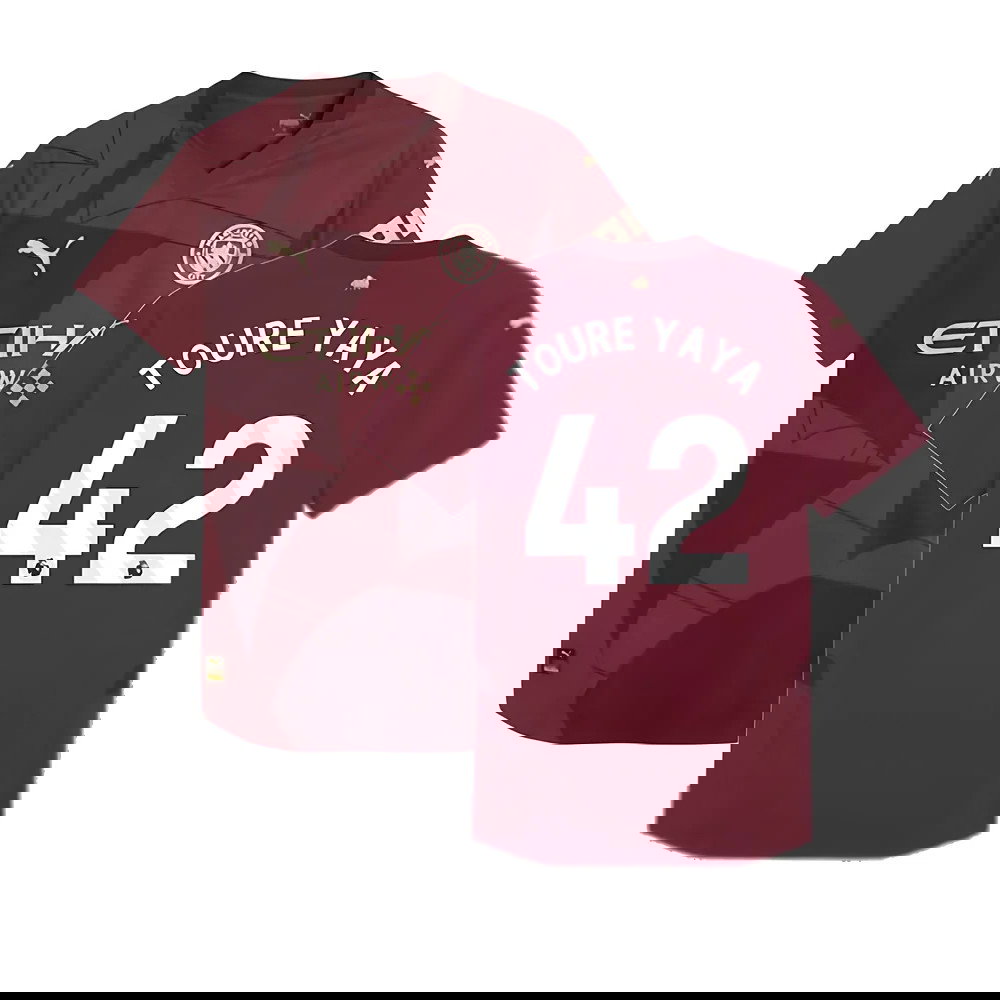 2024-2025 Man City Third Authentic Shirt (Toure Yaya 42)