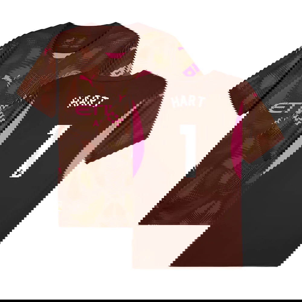 2024-2025 Man City Third Goalkeeper Shirt (Espresso Brown) (Hart 1)