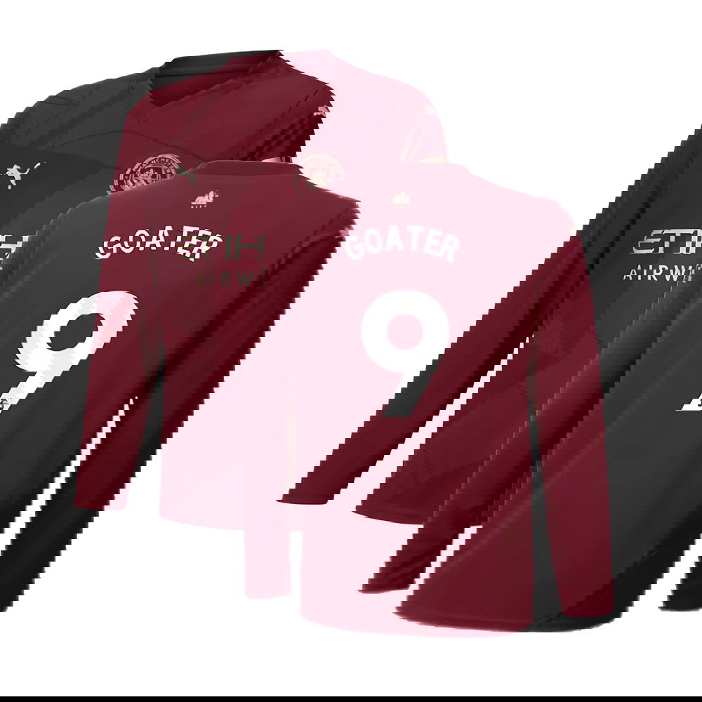 2024-2025 Man City Third Long Sleeve Shirt (Kids) (Goater 9)