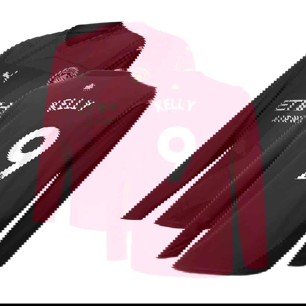 2024-2025 Man City Third Long Sleeve Shirt (Kids) (Kelly 9)