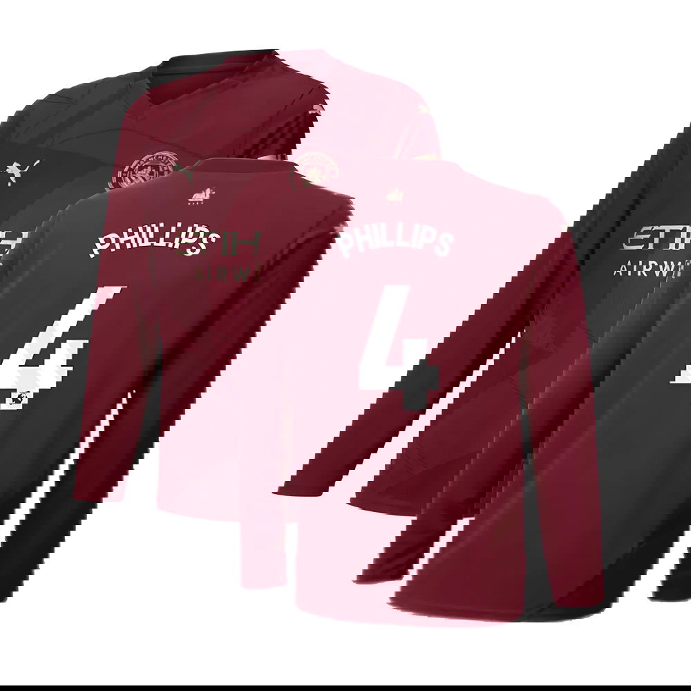 2024-2025 Man City Third Long Sleeve Shirt (Kids) (Phillips 4)