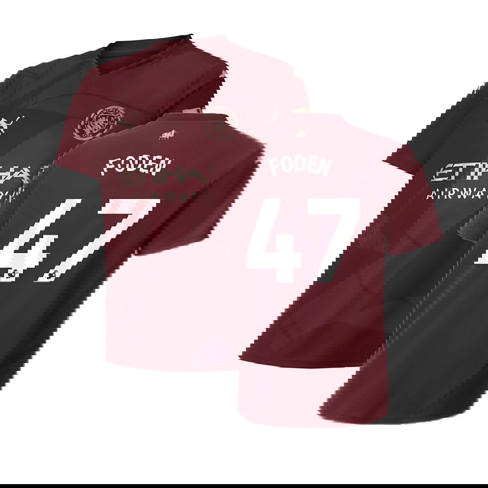 2024-2025 Man City Third Shirt (Kids) (Foden 47)