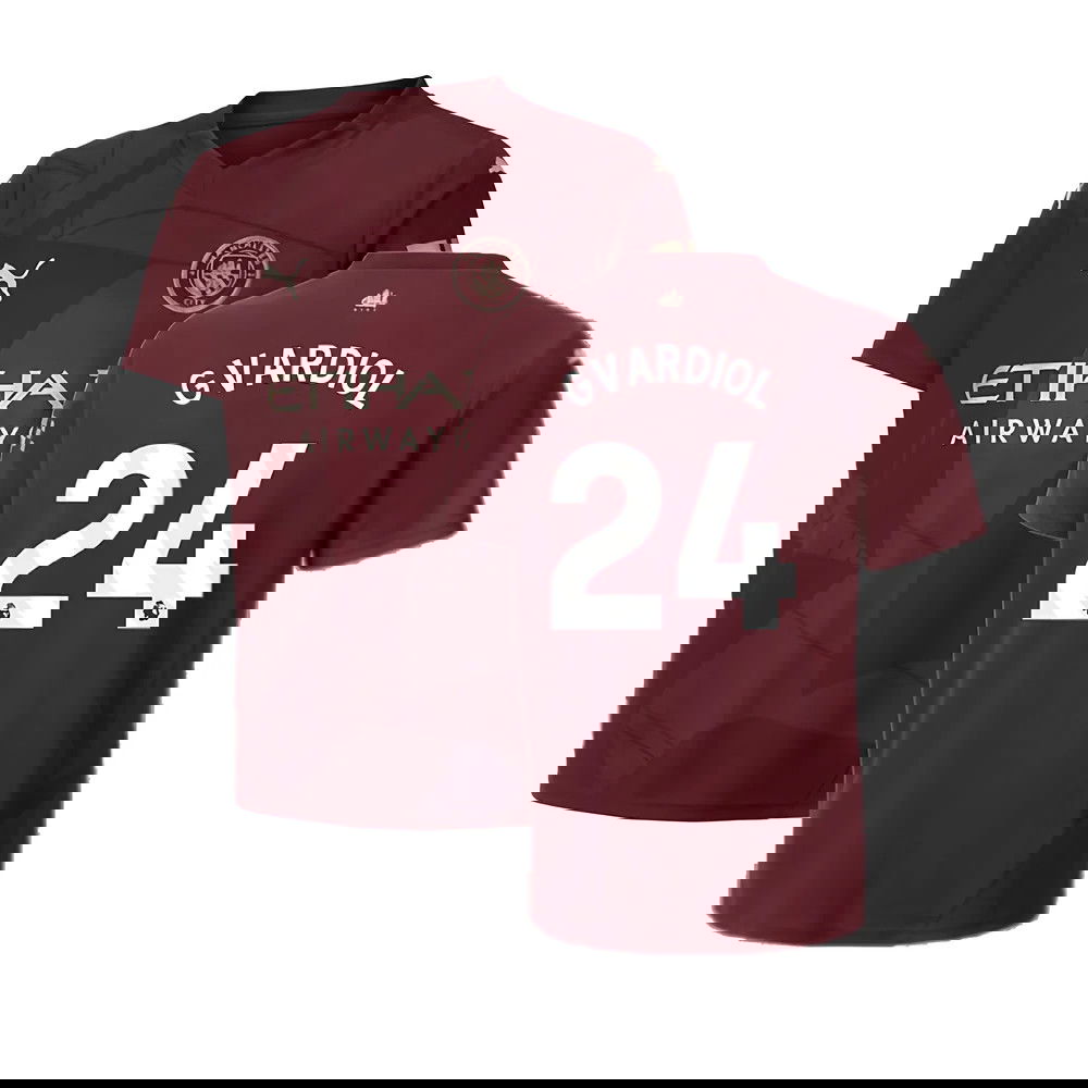 2024-2025 Man City Third Shirt (Kids) (Gvardiol 24)