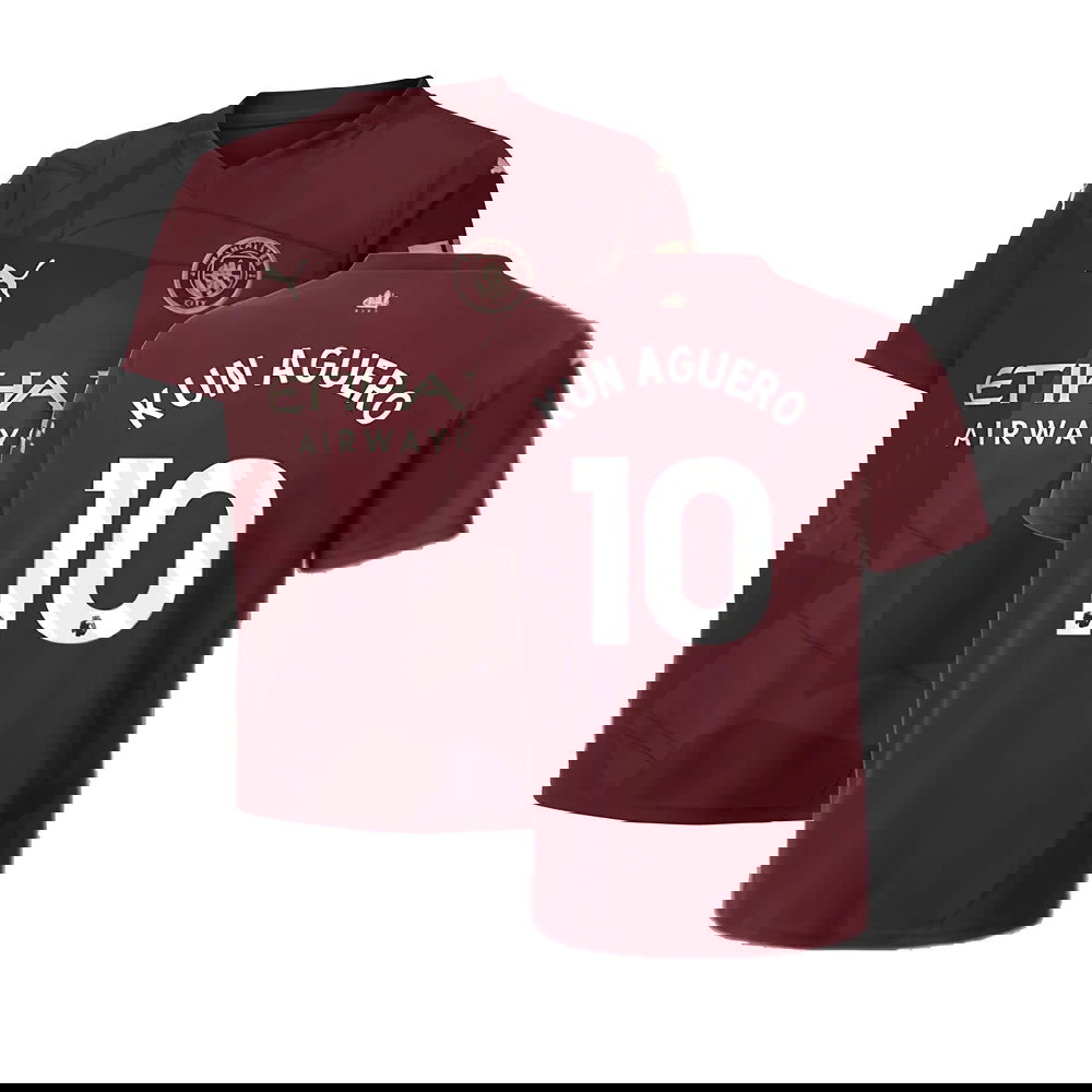 2024-2025 Man City Third Shirt (Kids) (Kun Aguero 10)