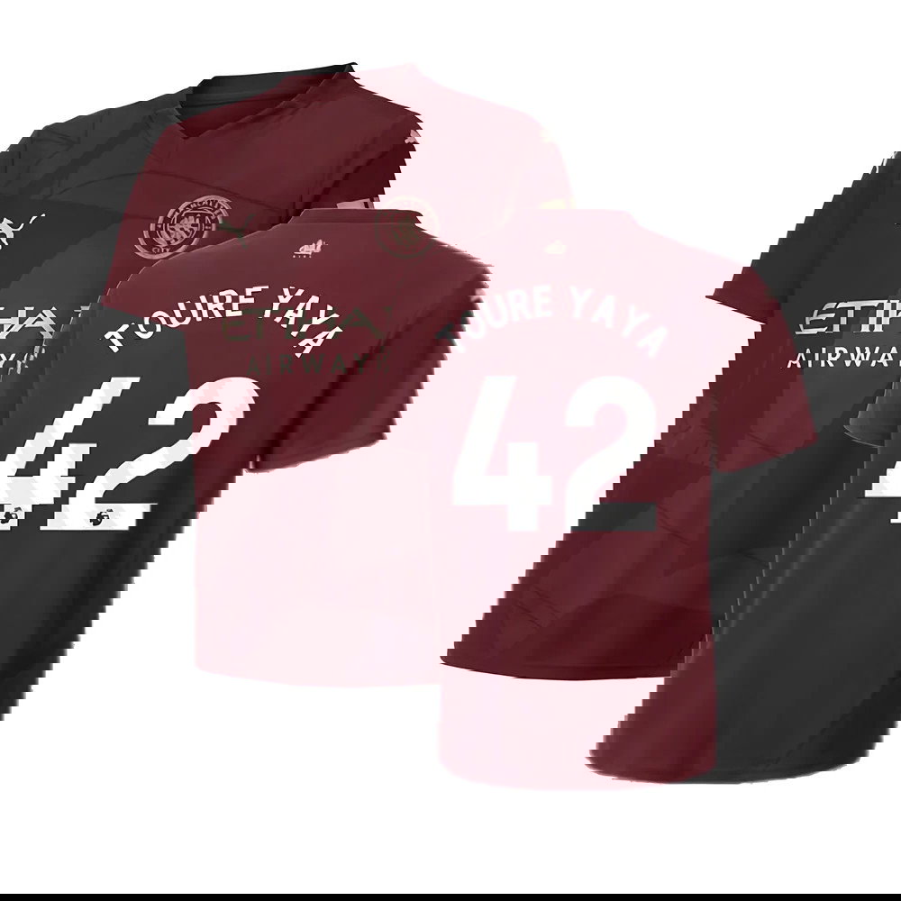 2024-2025 Man City Third Shirt (Kids) (Toure Yaya 42)