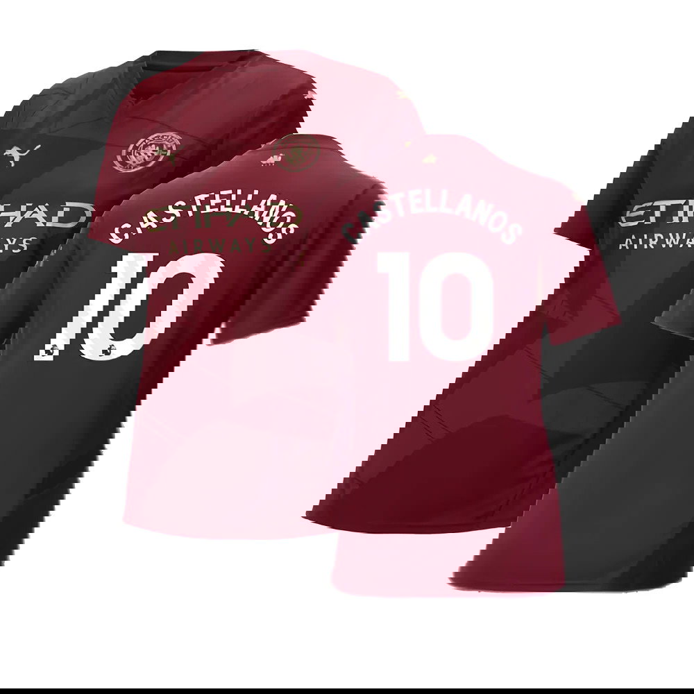 2024-2025 Man City Third Shirt (Womens) (Castellanos 10)