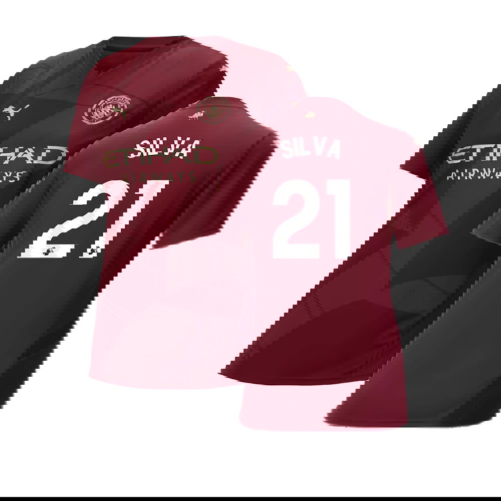 2024-2025 Man City Third Shirt (Womens) (Silva 21)