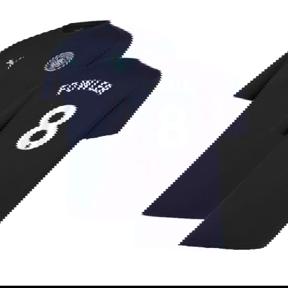 2024-2025 Man City Training Shirt (Inky Blue) - Kids (Fowler 8)