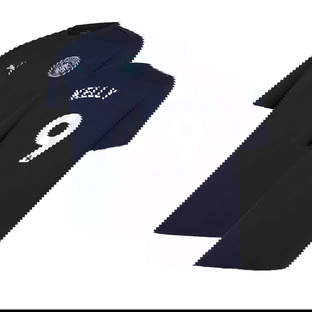 2024-2025 Man City Training Shirt (Inky Blue) - Kids (Kelly 9)