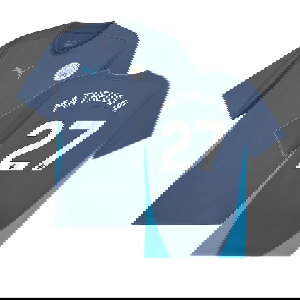 2024-2025 Man City Training Shirt (Inky Blue) (Matheus N. 27)