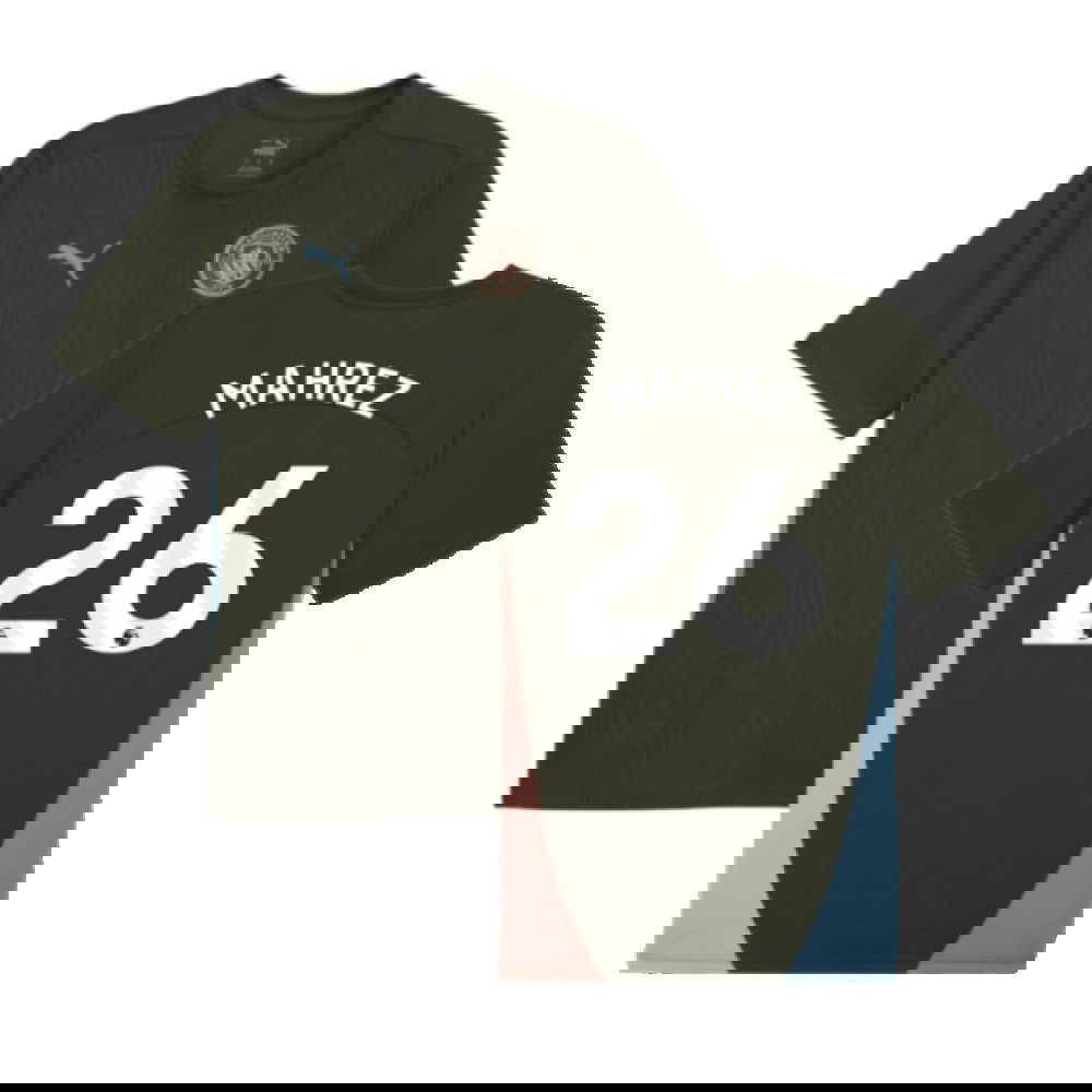 2024-2025 Man City Training Shirt (Myrtle) (Mahrez 26)