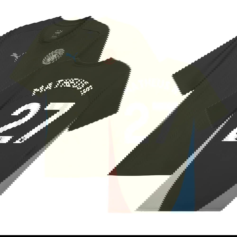 2024-2025 Man City Training Shirt (Myrtle) (Matheus N. 27)