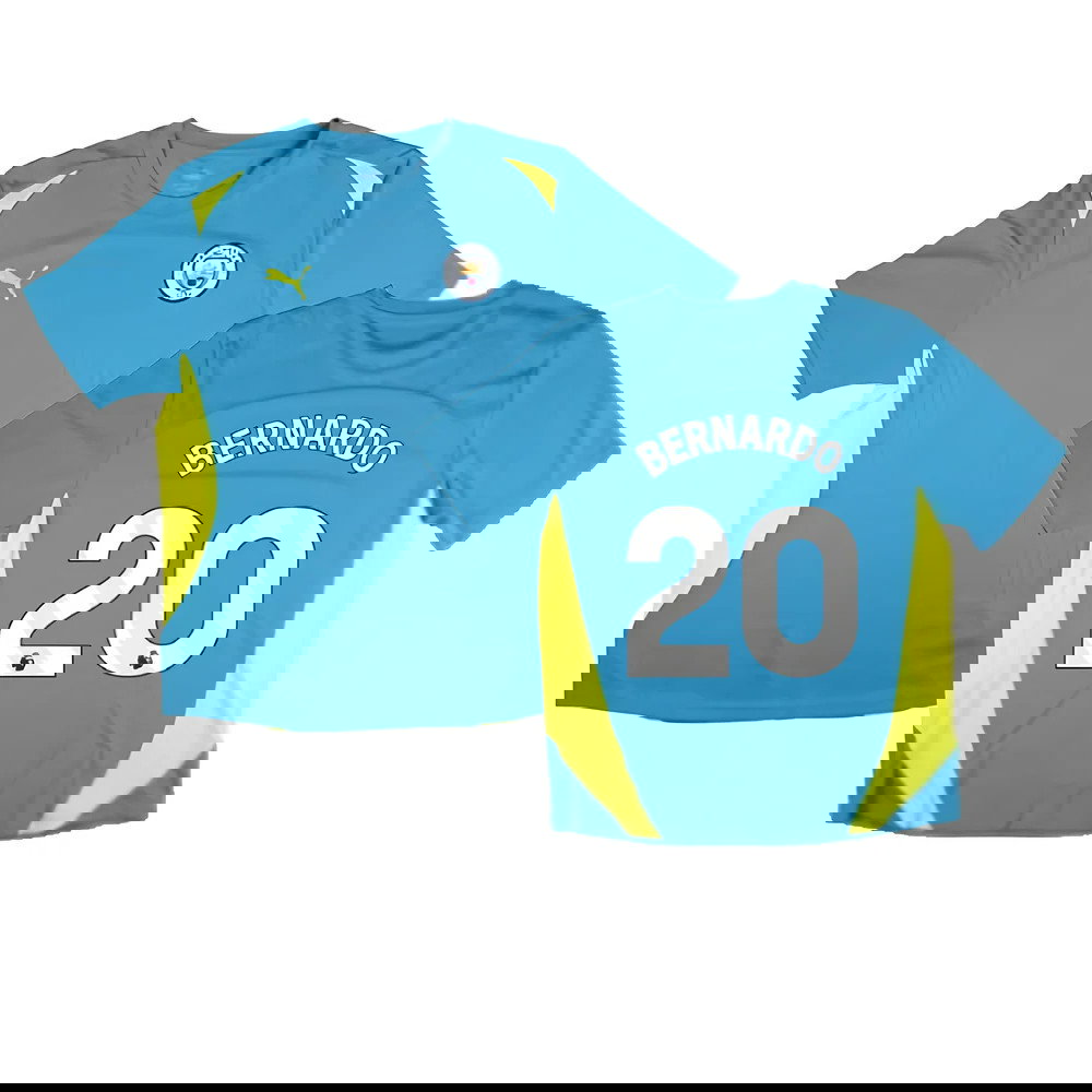 2024-2025 Man City Training Shirt Pro (Blue) (Bernardo 20)
