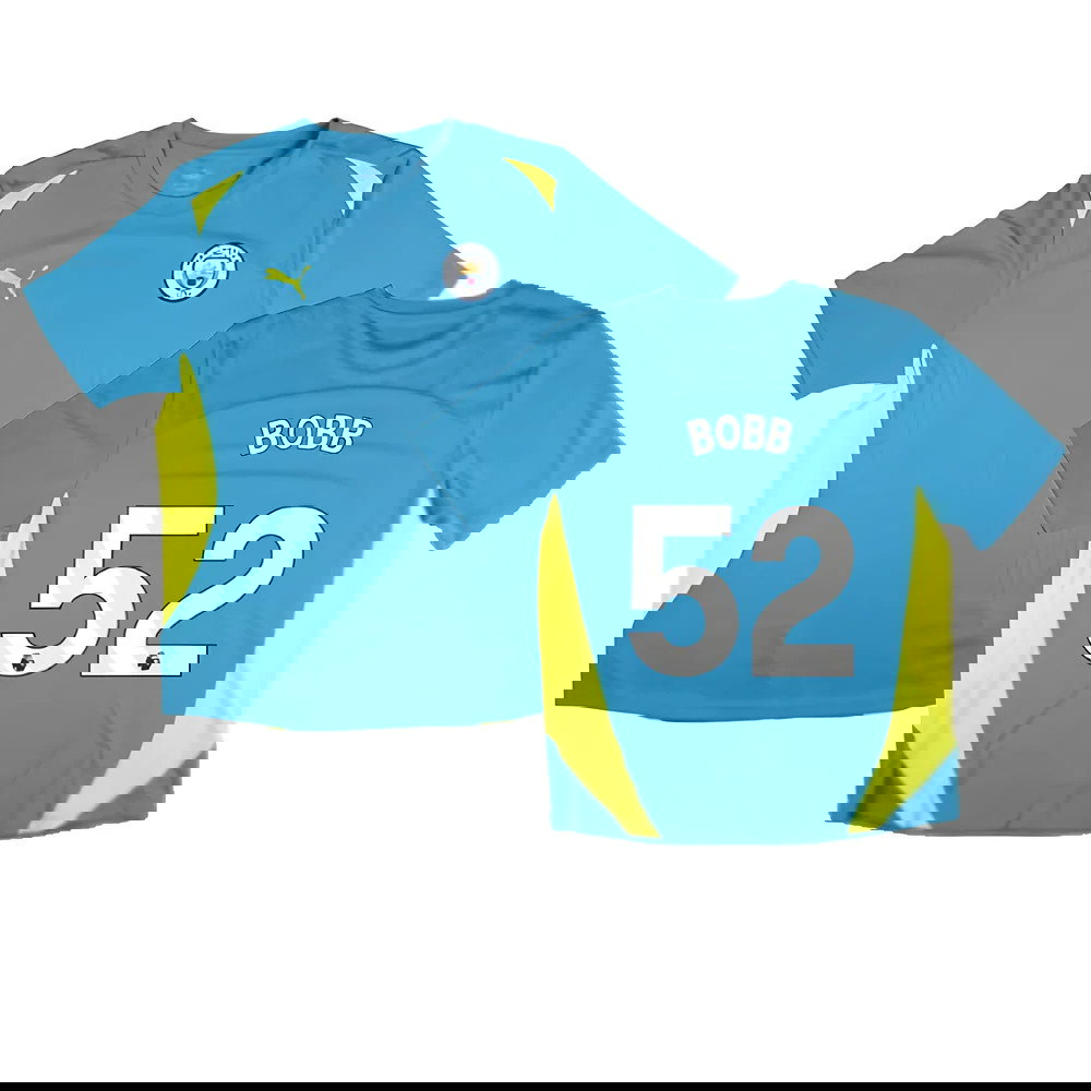 2024-2025 Man City Training Shirt Pro (Blue) (Bobb 52)