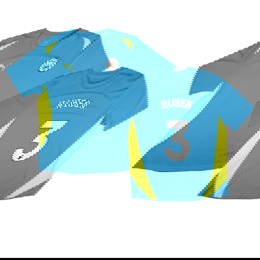 2024-2025 Man City Training Shirt Pro (Blue) (Ruben 3)