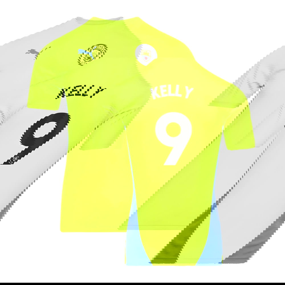 2024-2025 Man City Training Shirt (Yellow Glow) (Kelly 9)