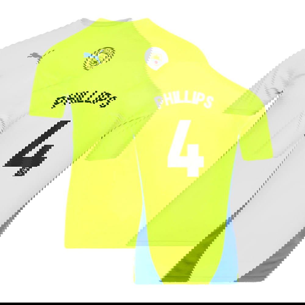 2024-2025 Man City Training Shirt (Yellow Glow) (Phillips 4)