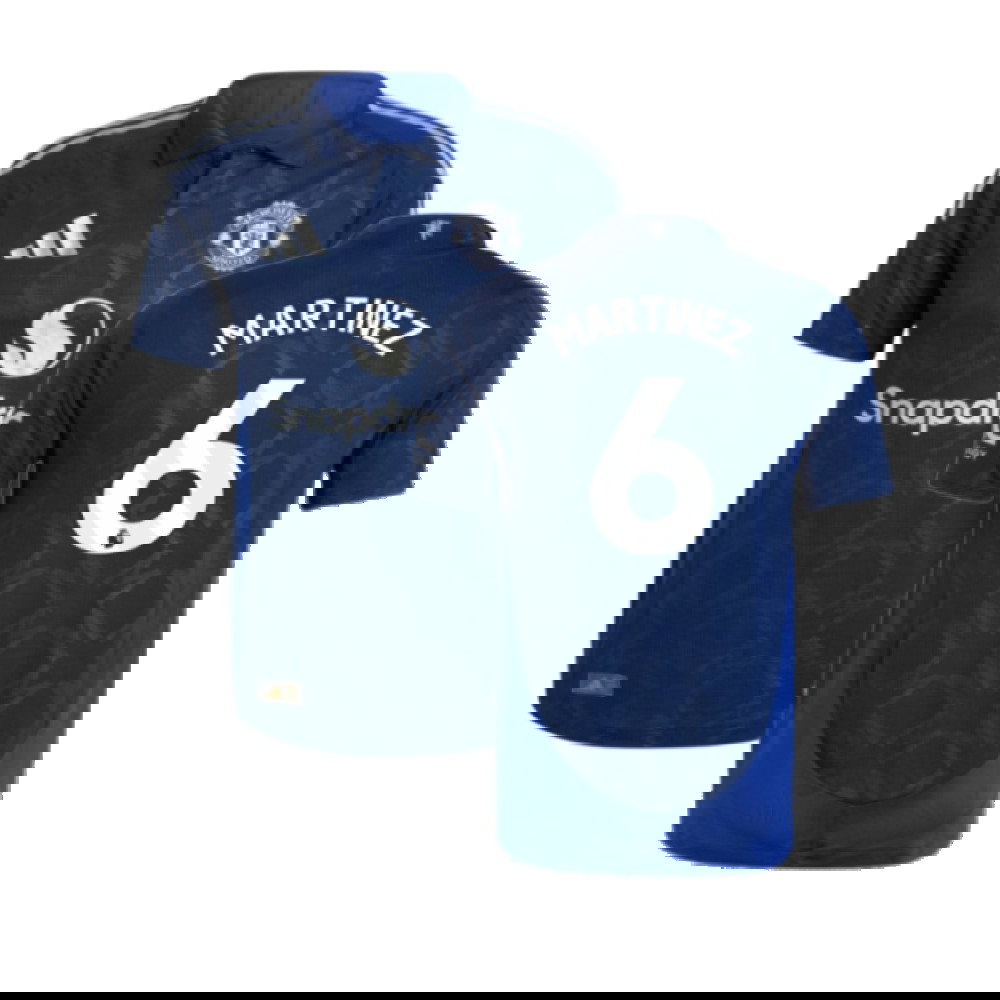 2024-2025 Man Utd Authentic Away Shirt (Martinez 6)