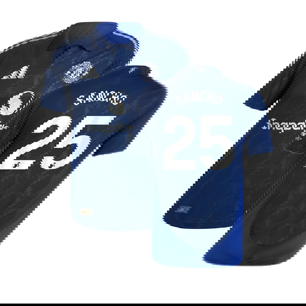 2024-2025 Man Utd Authentic Away Shirt (Sancho 25)