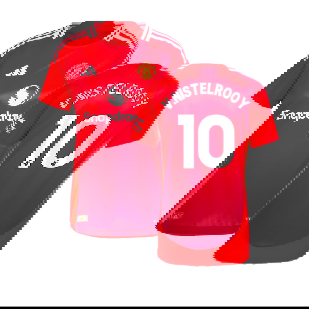 2024-2025 Man Utd Authentic Home Shirt (Womens) (V.Nistelrooy 10)