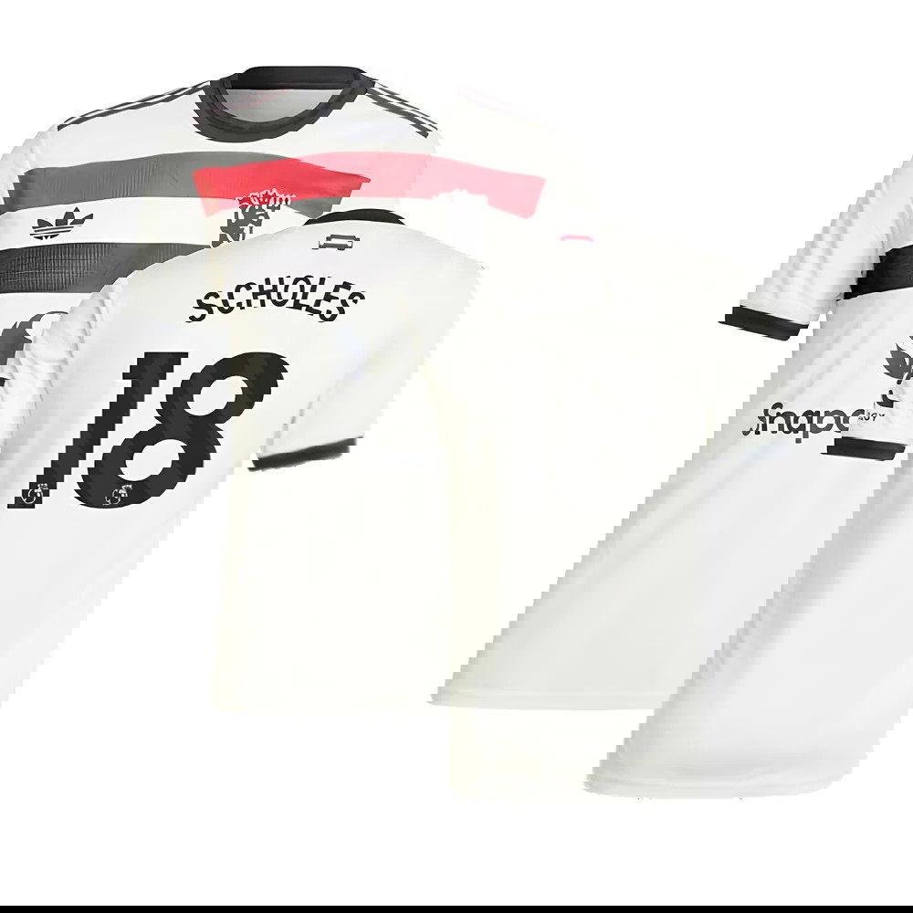 2024-2025 Man Utd Authentic Third Shirt (Scholes 18)