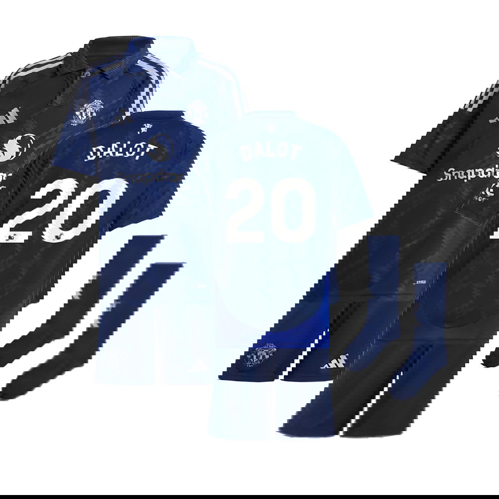 2024-2025 Man Utd Away Mini Kit (Dalot 20)