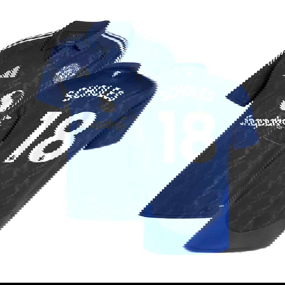 2024-2025 Man Utd Away Shirt (Scholes 18)