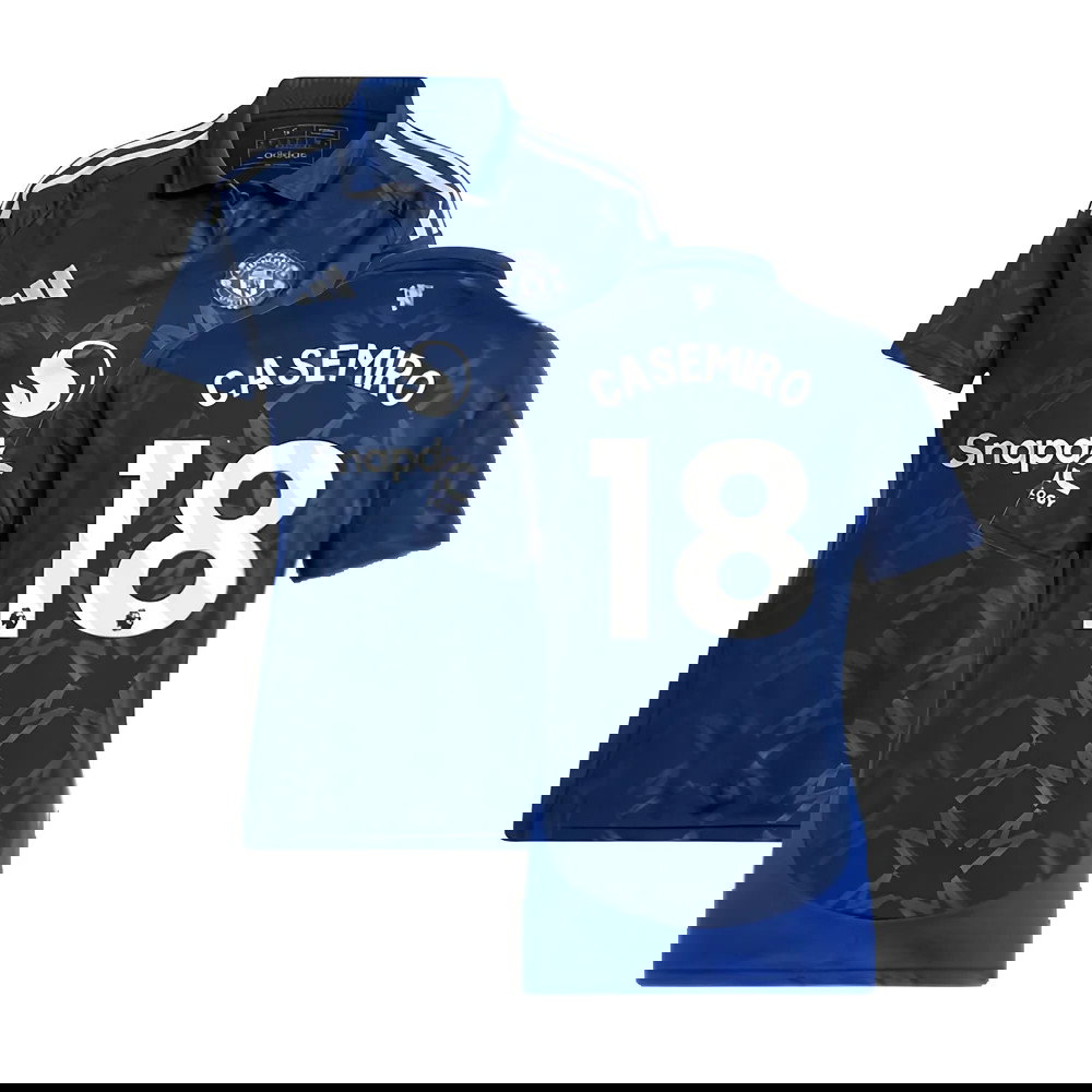 2024-2025 Man Utd Away Shirt (Womens) (Casemiro 18)