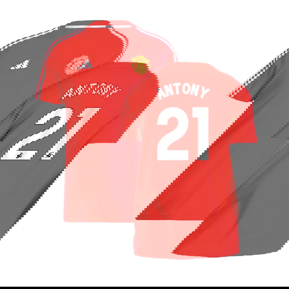 2024-2025 Man Utd DNA Tee (Red) (Antony 21)