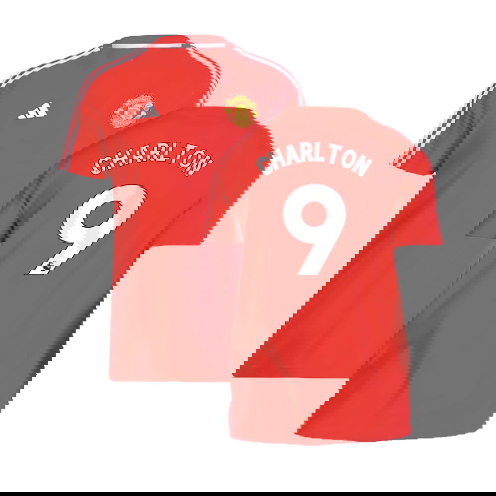 2024-2025 Man Utd DNA Tee (Red) (Charlton 9)