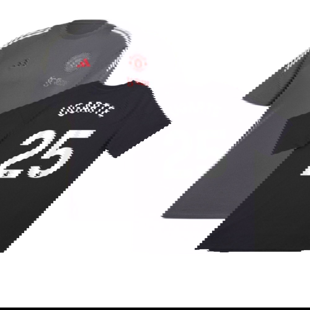 2024-2025 Man Utd EU Training Tee (Carbon) (Ugarte 25)