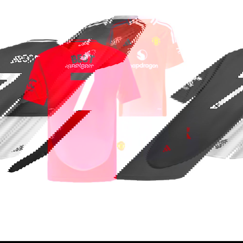 2024-2025 Man Utd Home Mini Kit (Best 7)