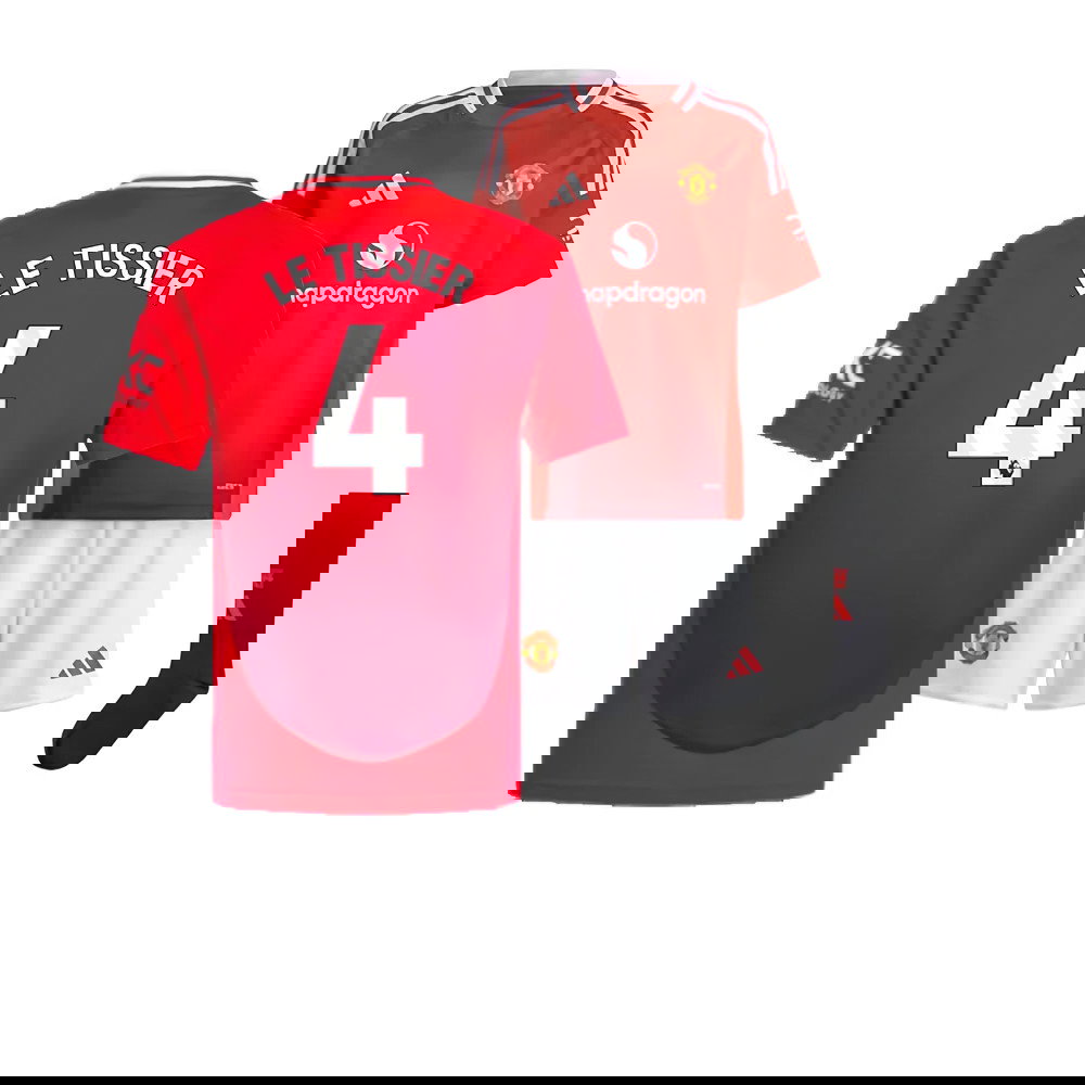 2024-2025 Man Utd Home Mini Kit (Le Tissier 4)