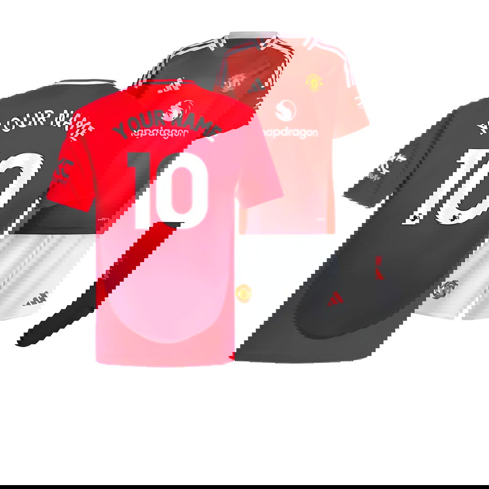 2024-2025 Man Utd Home Mini Kit (Your Name)