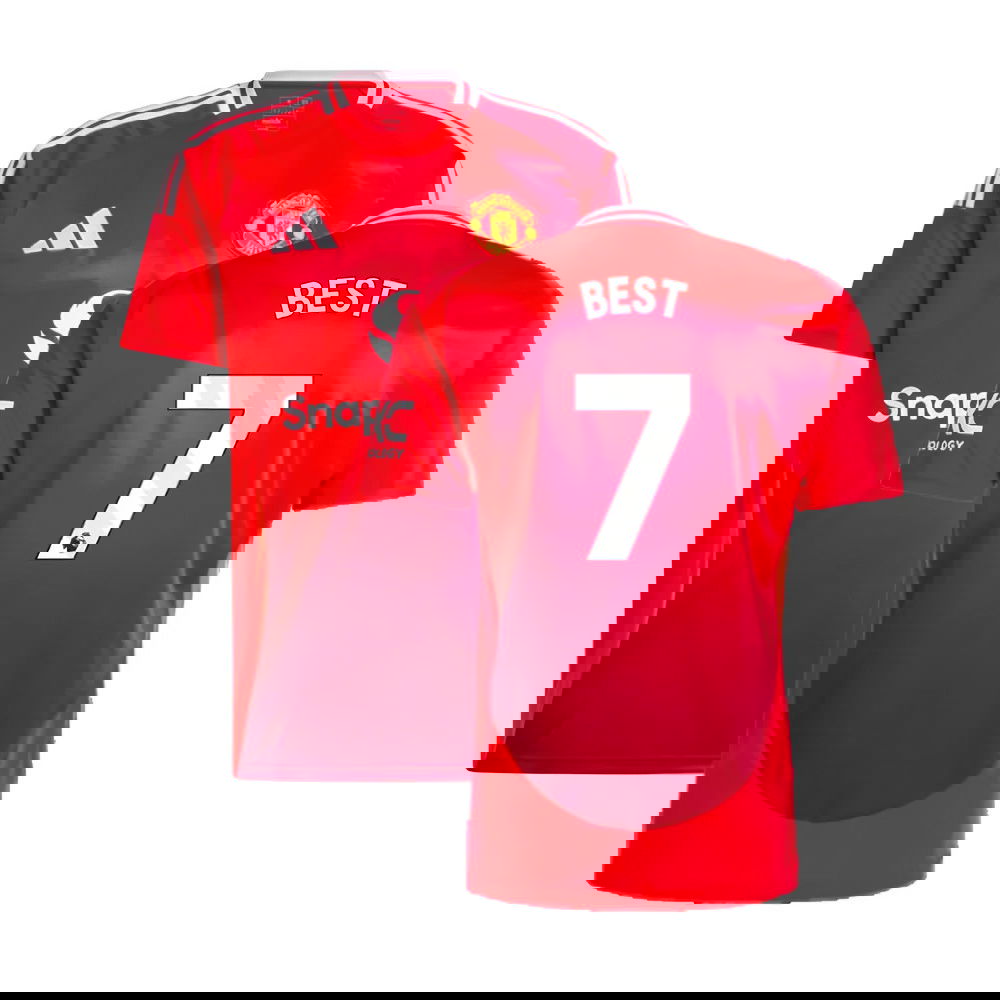 2024-2025 Man Utd Home Shirt (Best 7)