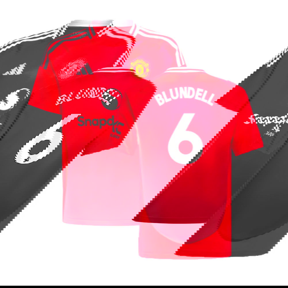 2024-2025 Man Utd Home Shirt (Kids) (Blundell 6)