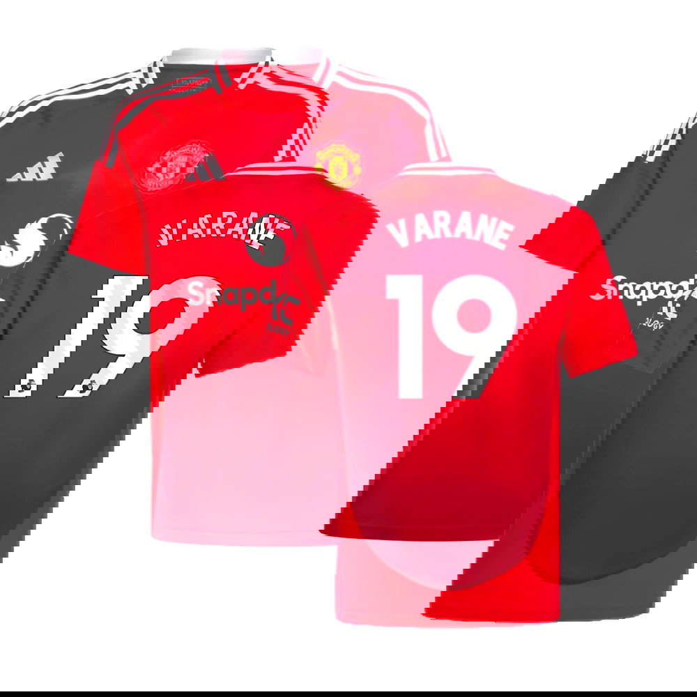 2024-2025 Man Utd Home Shirt (Kids) (Varane 19)