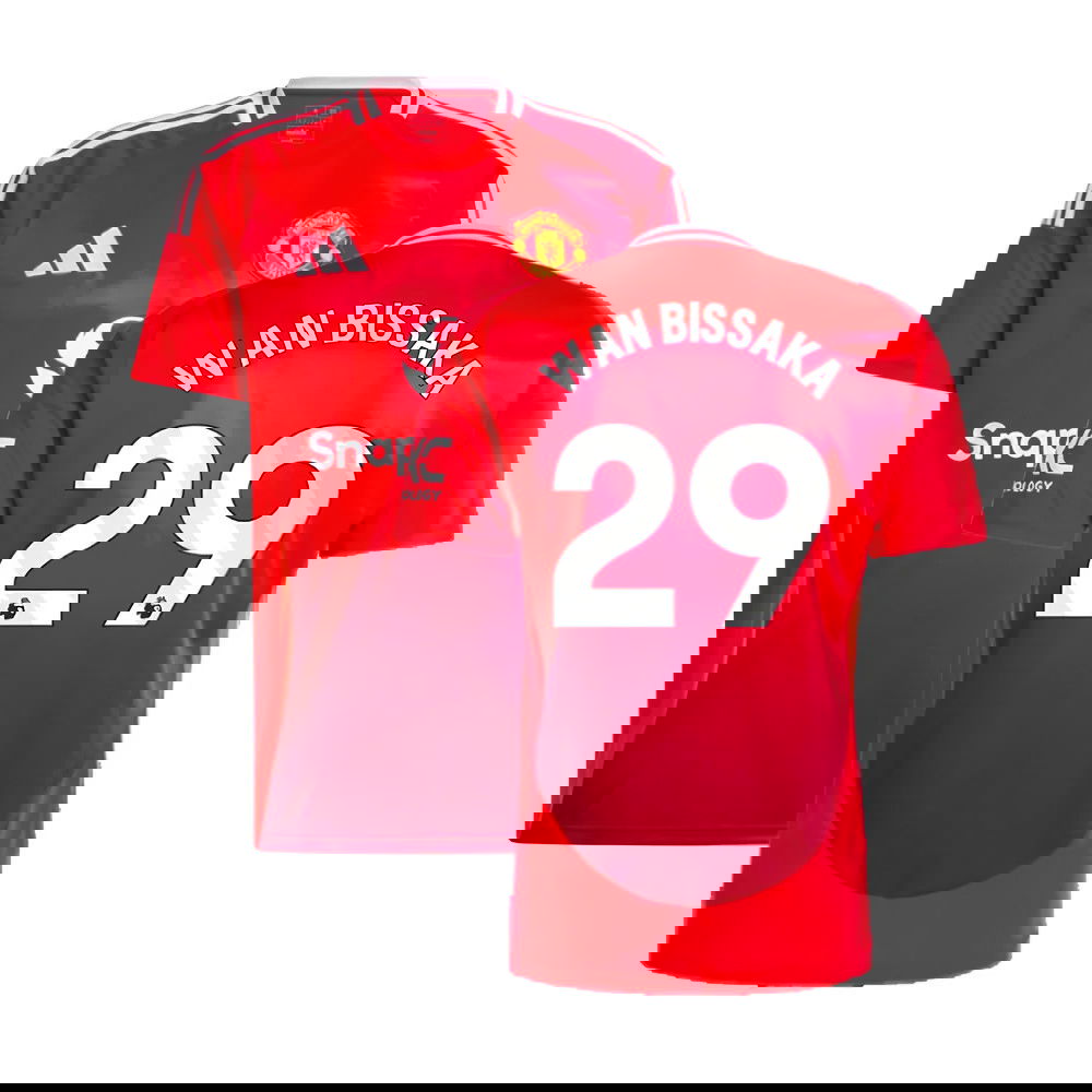 2024-2025 Man Utd Home Shirt (Wan Bissaka 29)