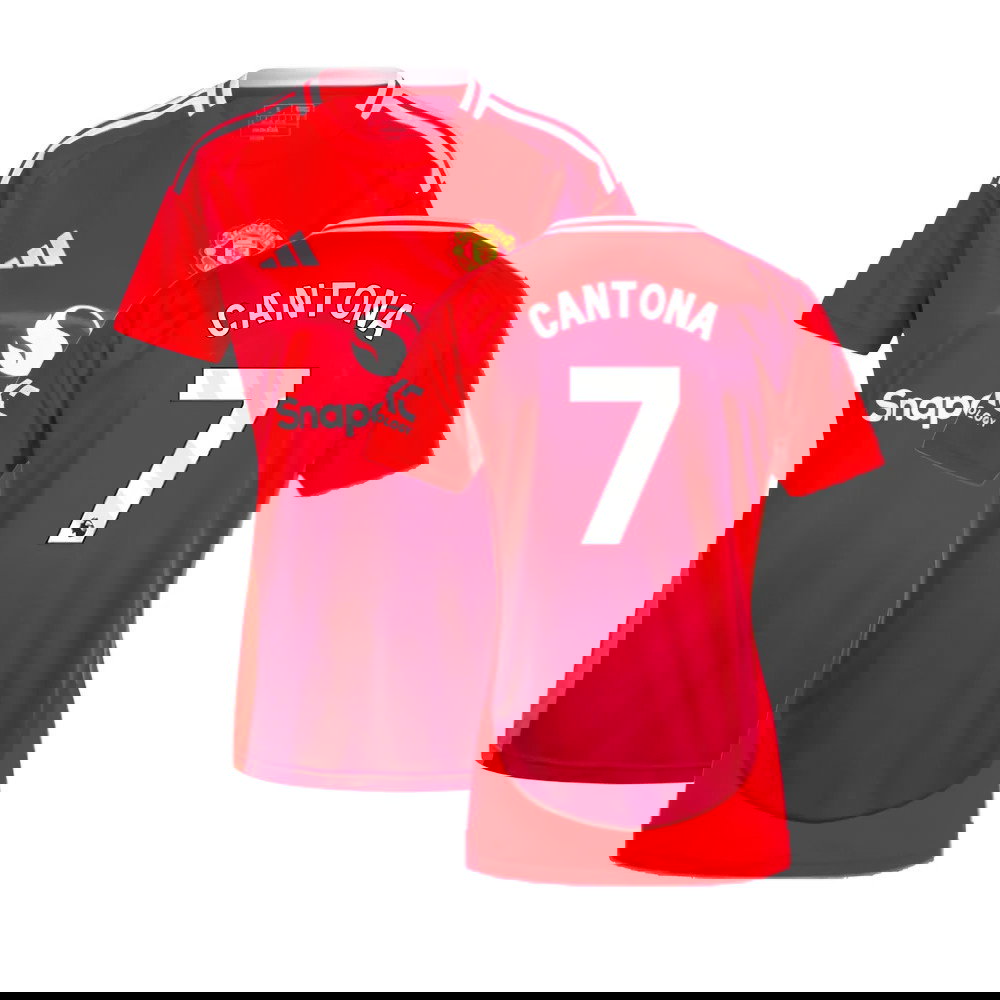 2024-2025 Man Utd Home Shirt (Womens) (Cantona 7)